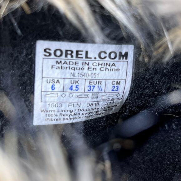 Sorel Women’s Joan Of Arctic Brown Suede Winter Boot Size US 6 - Picture 10 of 10